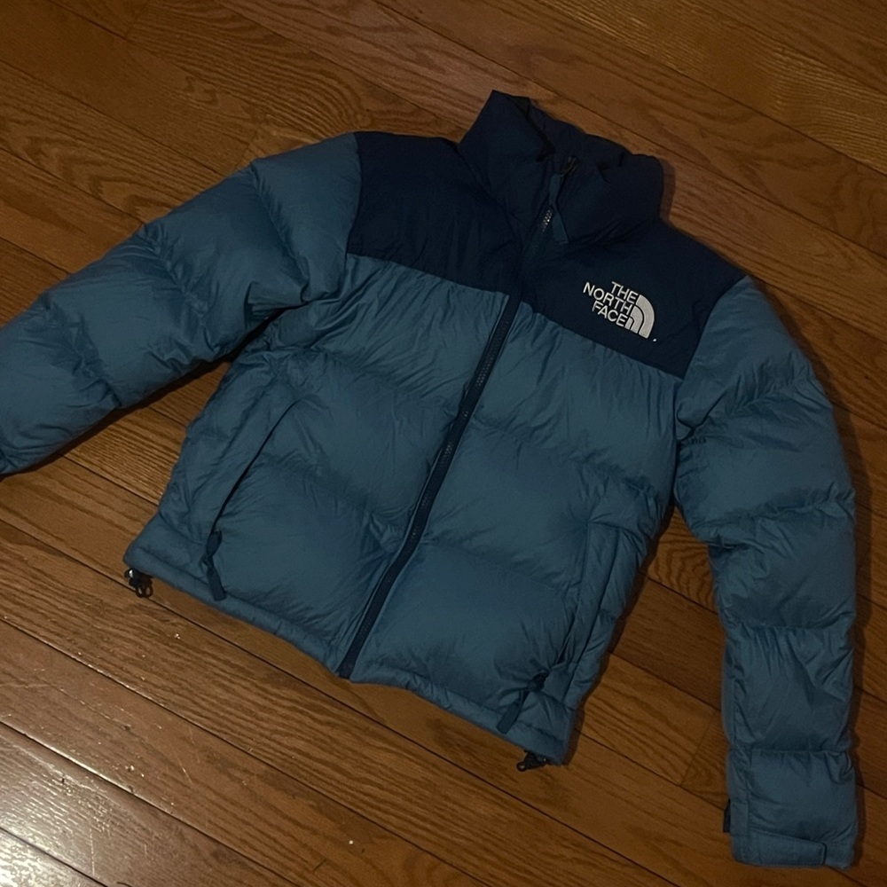 The North Face Blue 1996 Retro Nuptse Jacket
